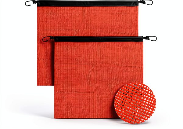 Tatuo Mesh Safety Warning Flags Nylon Outdoor Traffic-0