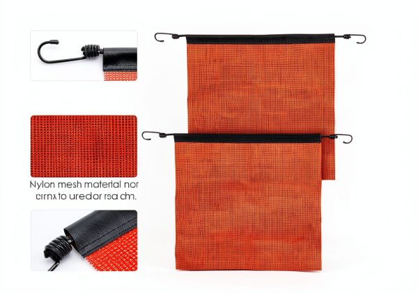 Tobeelec Safety Flags Weatherproof Mesh Design Outdoor Use-3