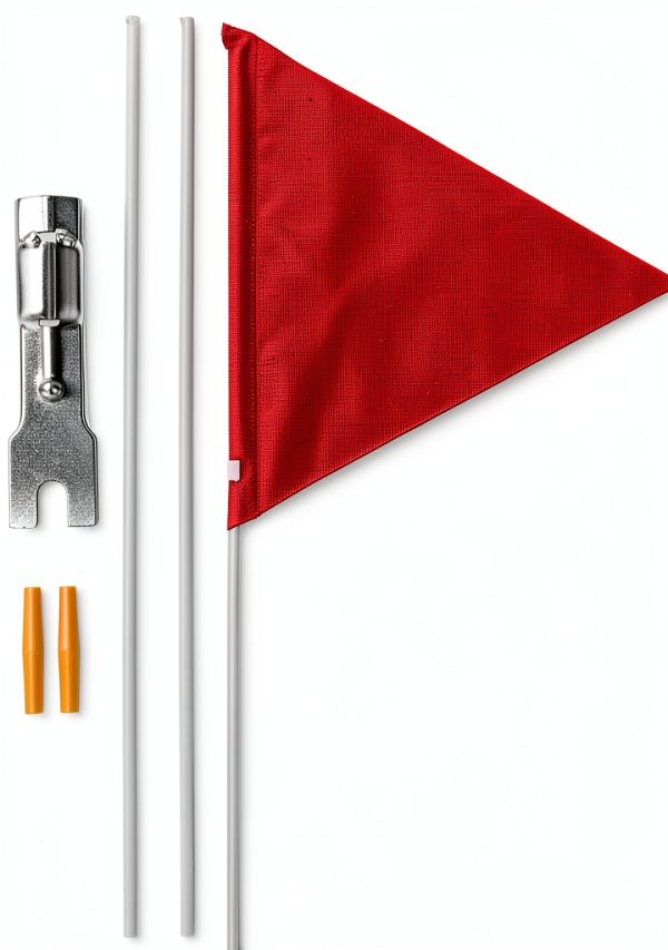 Abaodam Bike Safety Flag Portable Whip Flag for Cycling-7