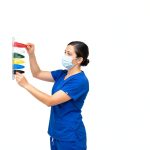 Kull Industries Medical Room Status Flags Plastic Door Mount-0