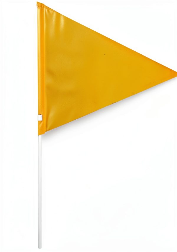 MERRYHAPY Bike Safety Flag Neon Yellow Fiberglass Urban-1