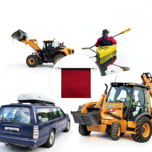 Tobeelec Safety Flags Weatherproof Mesh Design Outdoor Use-7