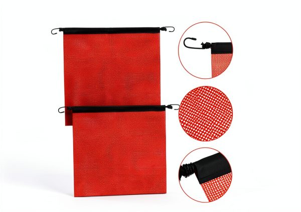 Tatuo Mesh Safety Warning Flags Nylon Outdoor Traffic-2