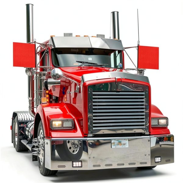Xunqee Oversize Load Safety Flags PVC Mesh Truck Warning-6