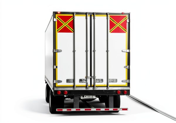 JZTKQTM Safety Flags Reflective Red Mesh Weatherproof Set-3