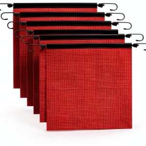 Xunqee Oversize Load Safety Flags PVC Mesh Truck Warning-0
