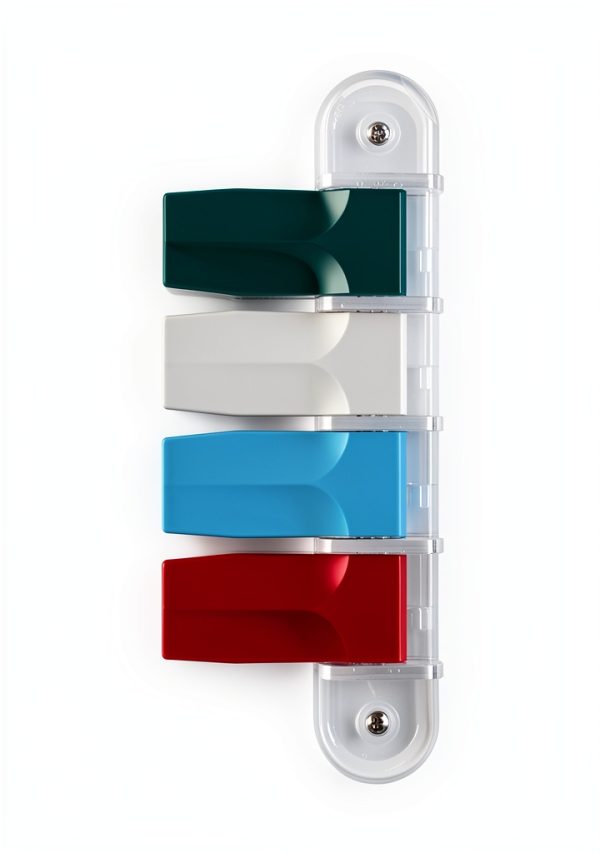 Kull Industries Medical Room Status Flags Plastic Door Mount-0