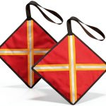 TOBWOLF Safety Flags High Visibility Reflective Durable-0