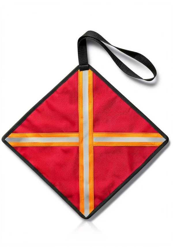 TOBWOLF Safety Flags High Visibility Reflective Durable-7