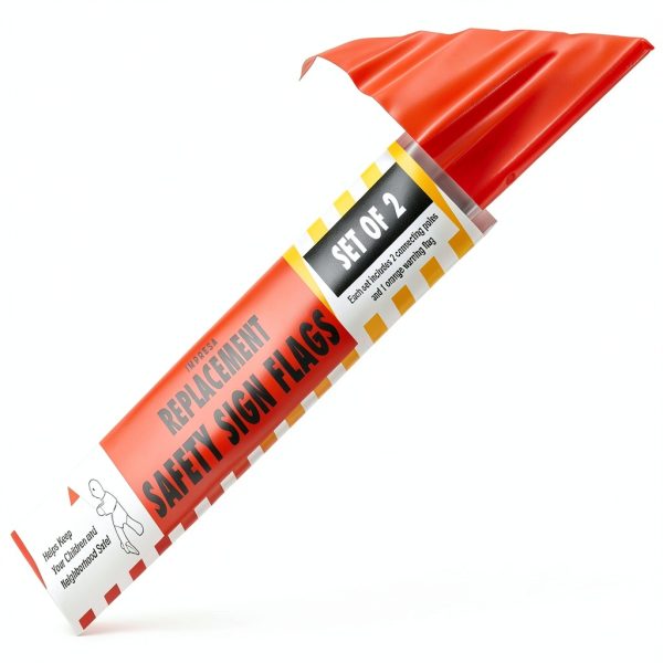 Kids at Play Safety Flag Replacement Orange Durable IMPRESA-6