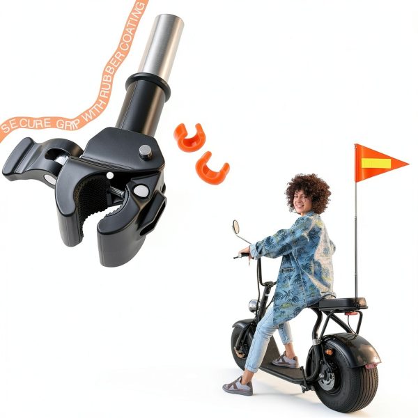 DIMARONGTON Safety Flag Orange Reflective Golf Cart-3