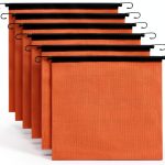 Business King Mesh Safety Flags Orange Weather Proof Trailer-0