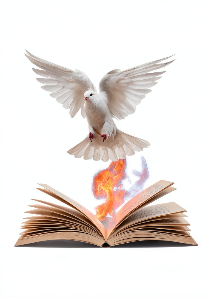 Christian Pneumatology eBook open on a tablet with highlighted text