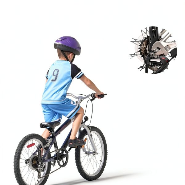 MAQIHAN Orange Bike Flag Adjustable Safety Flag for Bikes-2