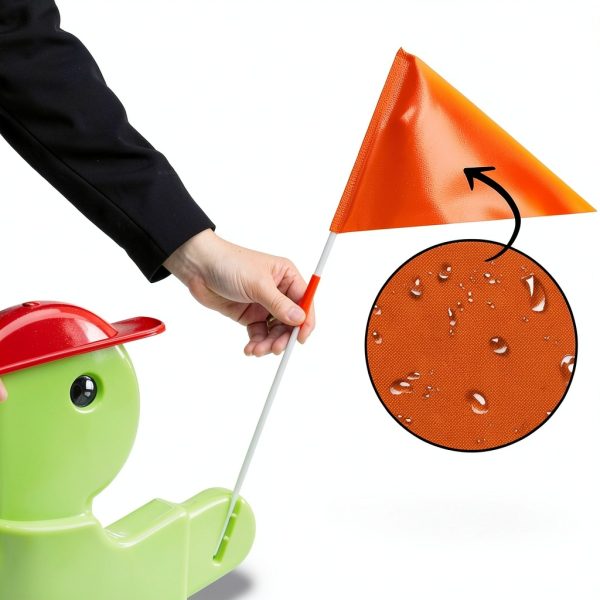 Kids at Play Safety Flag Replacement Orange Durable IMPRESA-2