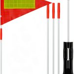 Grevosea Bicycle Safety Flag Reflective Orange Fiberglass-0