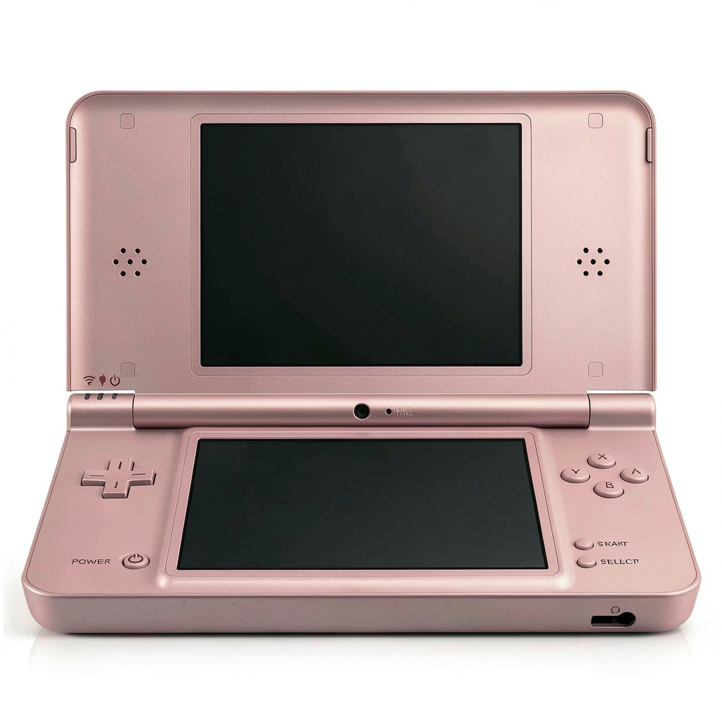 Nintendo DSi XL in hand