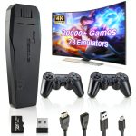 Retro Gaming Console QEUVOON 4K HDMI Stick-0