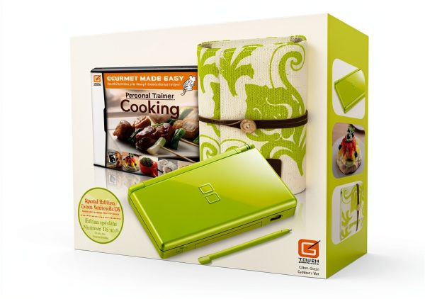 Nintendo DS Lite Console Bundle with Carrying Case and Cooking Game-0