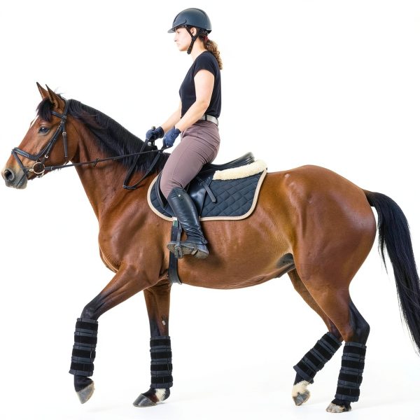 Ice Boots for Horse SilTriangle Wraps Oxford Cloth Gel Cold Therapy-5