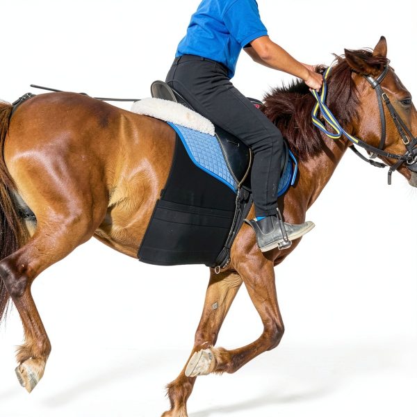 Foilswirl Horse Belly Guard Wrap 14x75 Elastic Protective Bandage-5