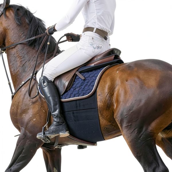 Foilswirl Horse Belly Guard Wrap 14x75 Elastic Protective Bandage-4