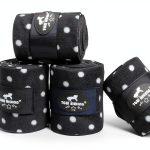 Horse Polo Leg Wraps TGW RIDING Equine Fleece Wraps Navy Blue 4‑Pack-0