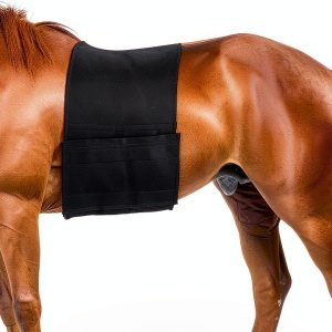 Foilswirl Horse Belly Guard Wrap 14x75 Elastic Protective Bandage-0
